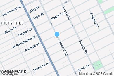 Map image of the property - 8337 John R St