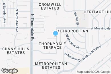 Map image of the property - 3620 W Bellewood Pl