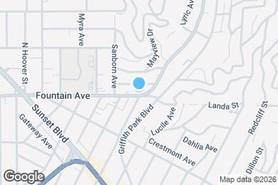 Map image of the property - 3839 Fountain Ave