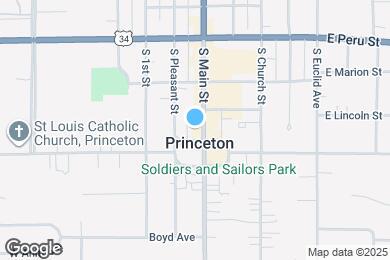 Map image of the property - 640 S Main St