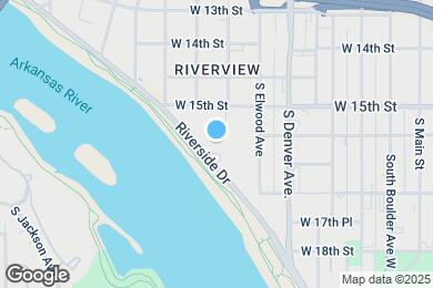 Map image of the property - 1611 Riverside Dr