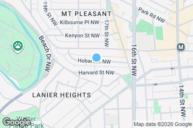 Map image of the property - 1662 Hobart St NW