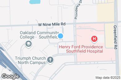 Map image of the property - Legacy Place Apartments - Southfield, MI