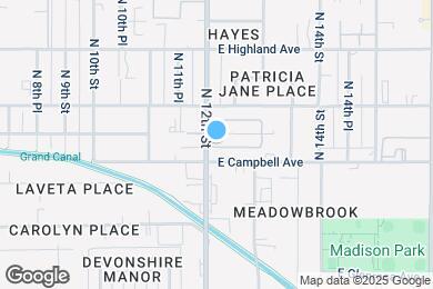 Map image of the property - 4507 N 12th St