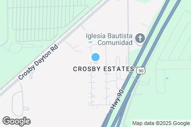Map image of the property - 16606 W Crosby St