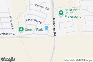 Map image of the property - 1935 E Renegade Trail