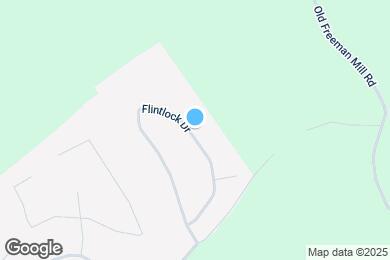 Map image of the property - 525 Flintlock Dr