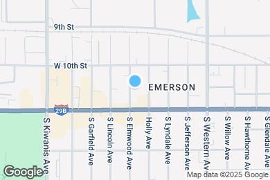 Map image of the property - 234 S Elmwood Ave