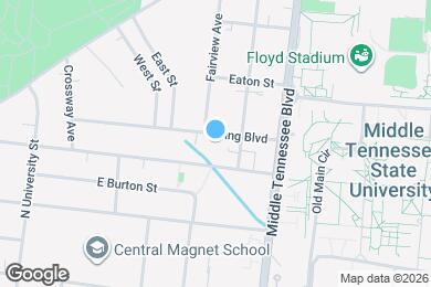 Map image of the property - 1004 Ewing Blvd