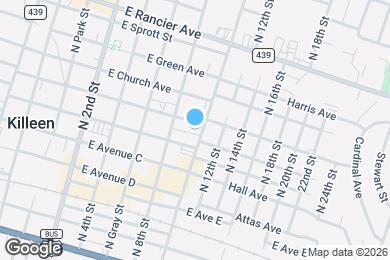 Map image of the property - 414 E Avenue A