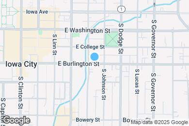 Map image of the property - 512 E Burlington St