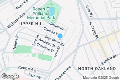 Map image of the property - 3303 Iowa St