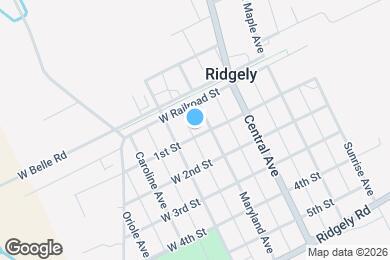 Map image of the property - 105 W 1st St