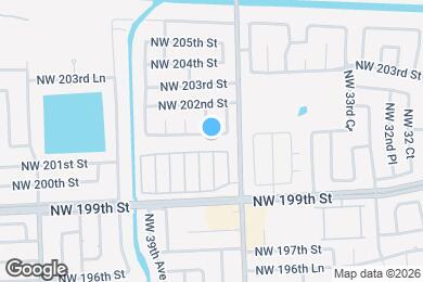 Map image of the property - 3746 NW 201st Terrace