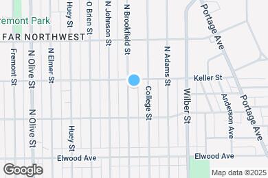 Map image of the property - 1646 N Brookfield St