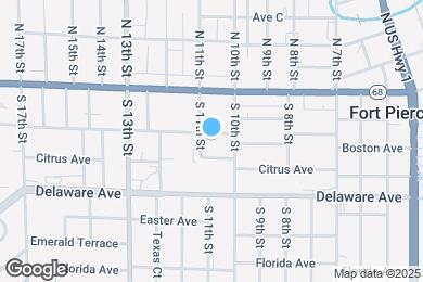 Map image of the property - 1011 Boston Ave