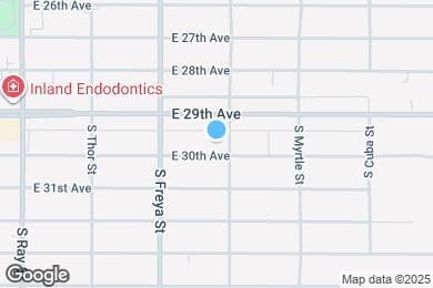 Map image of the property - 3717 E 30th Ave