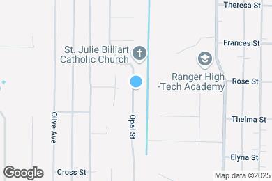 Map image of the property - 5633 Opal St