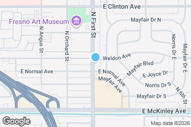 Map image of the property - 1930 N 1st St