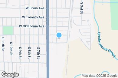 Map image of the property - 903 S 6th