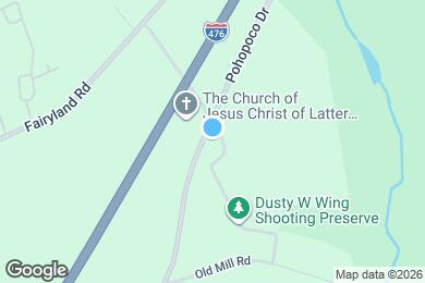 Map image of the property - 1121 Pohopoco Dr