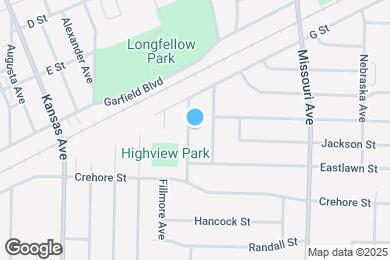 Map image of the property - 1317 Massachusetts Ave