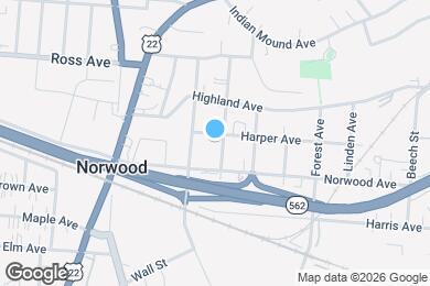 Map image of the property - 4923 Marion Ave