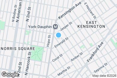 Map image of the property - 1929 E Dauphin St