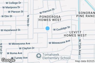 Map image of the property - 7718 W Hazelwood St
