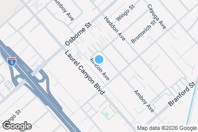 Map image of the property - 9664 Rincon Ave