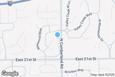 Map image of the property - 2220 Rossington Ln