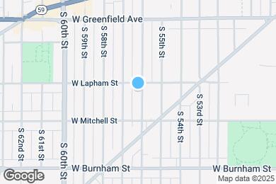 Map image of the property - 1611 S 56th St