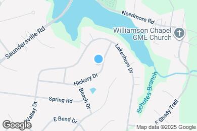 Map image of the property - 341 Hickory Dr