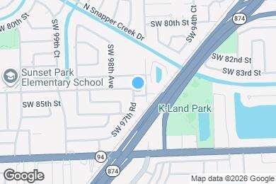 Map image of the property - 9725 SW 85th St