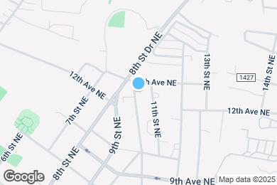 Map image of the property - 1224 10th St NE