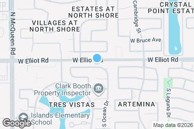 Map image of the property - 1232 W Seascape Dr