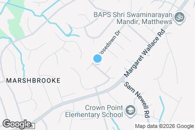 Map image of the property - 9605 Manus Ct