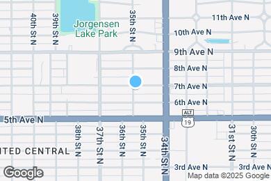 Map image of the property - 625 35th St N