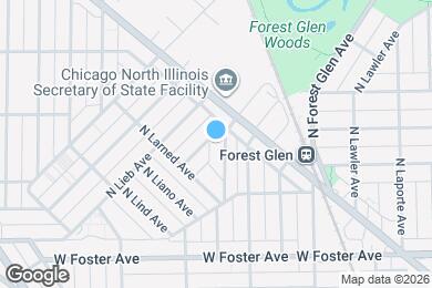 Map image of the property - 5356 N Latrobe Ave