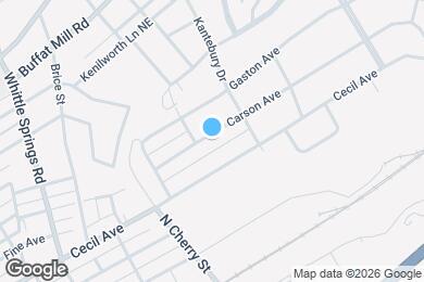 Map image of the property - 2716 Carson Ave