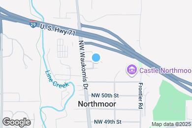 Map image of the property - 2031 NW 51st Ter