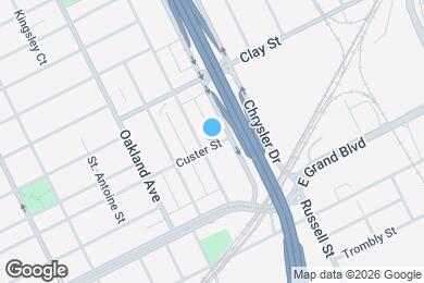 Map image of the property - 1119 Custer St