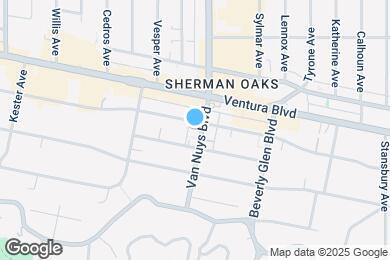 Map image of the property - 4323 Van Nuys Blvd