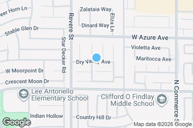 Map image of the property - 635 Dry Valley Ave