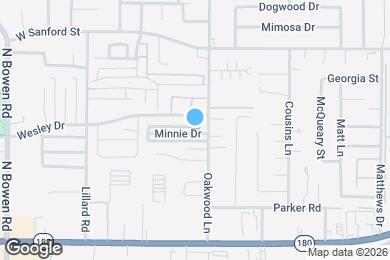 Map image of the property - 2005 Minnie Dr