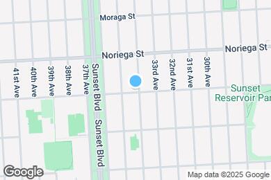 Map image of the property - 2700 Ortega St