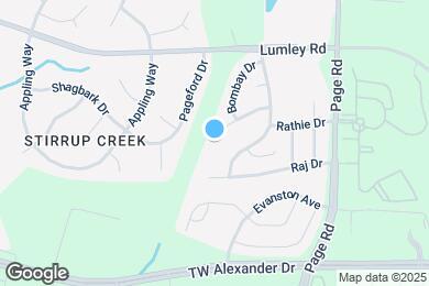 Map image of the property - 1704 Shiva Ct