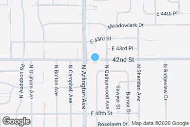 Map image of the property - 6021 42nd St