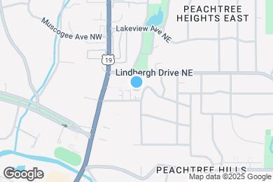 Map image of the property - 104 Terrace Dr NE