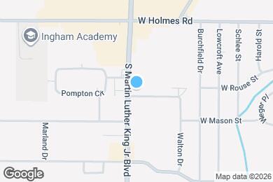 Map image of the property - 1016 Legrand Dr